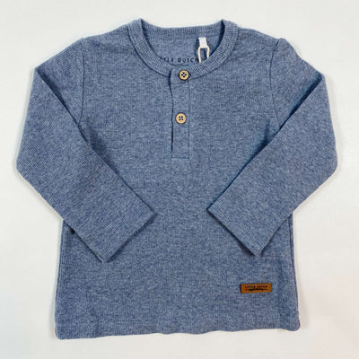 Little Dutch grey rib long-sleeve shirt Second Season 68 1