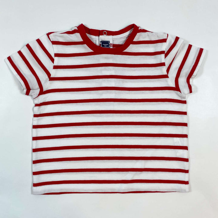 Terre de Marins red mariniere stripe t-shirt 23M/86 1