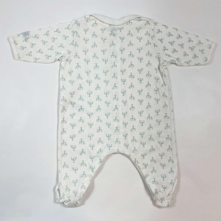 Petit Bateau giraffe print organic cotton pyjamas 3M/60 3