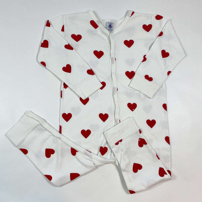 Petit Bateau heart print footless pyjamas 36m/95 1