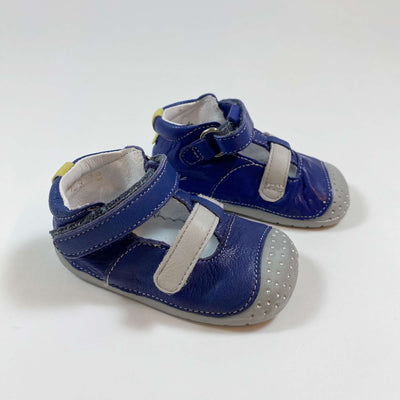 Babybotte blue leather Zine baby sandals 18 1