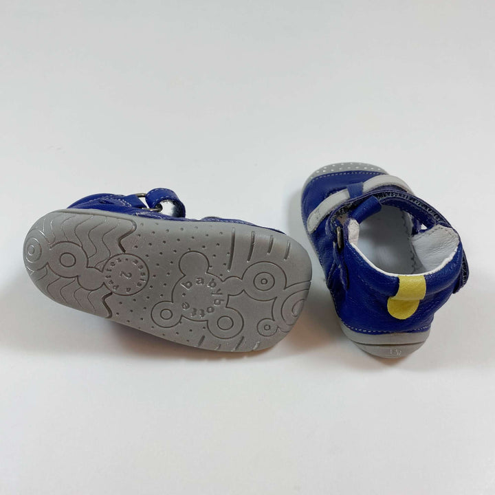 Babybotte blue leather Zine baby sandals 18 2