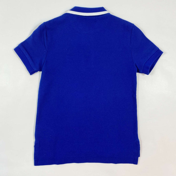 Ralph Lauren bright blue teddy embroidery polo shirt Second Season 4Y 3