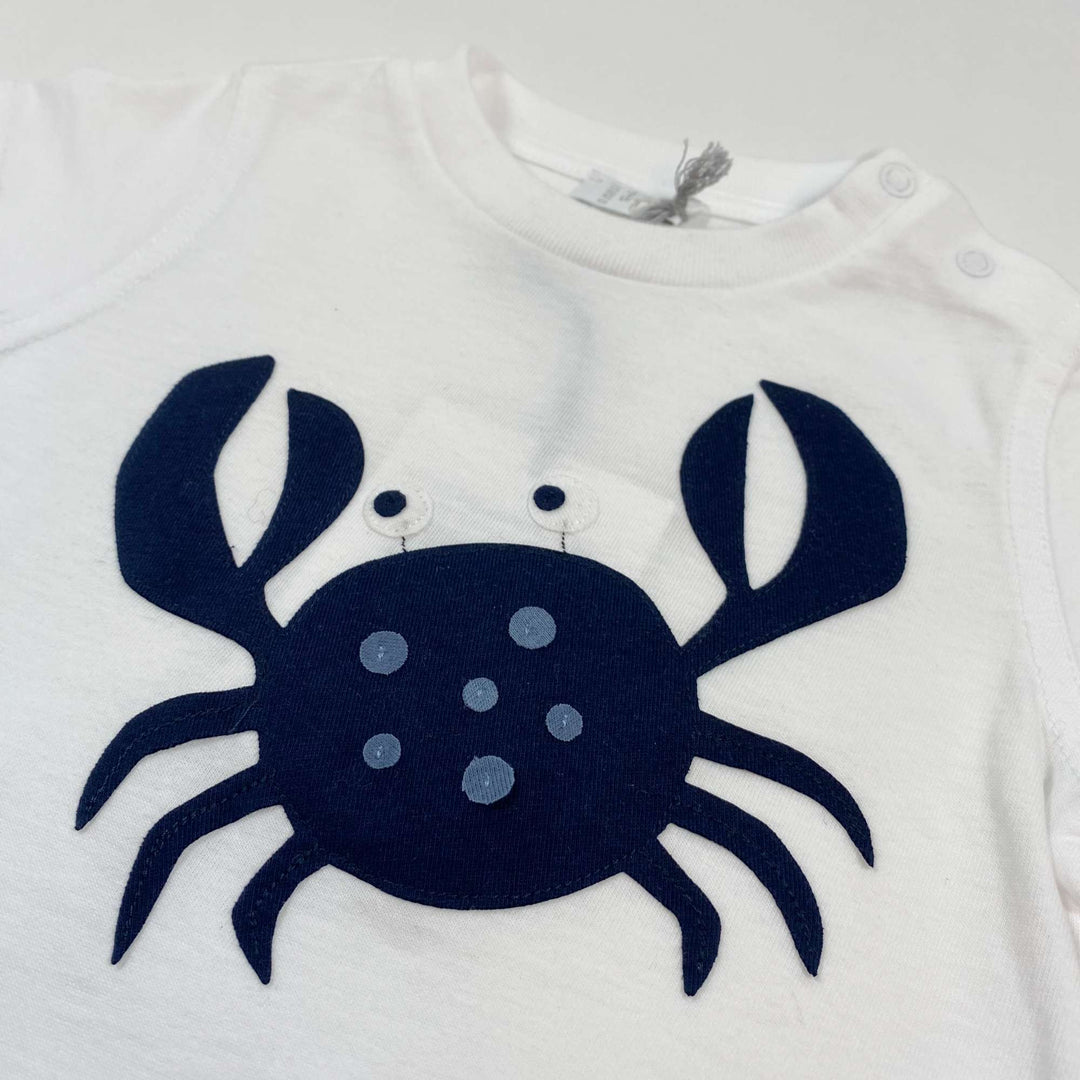 Il Gufo white crab print t-shirt Second Season 9M 2