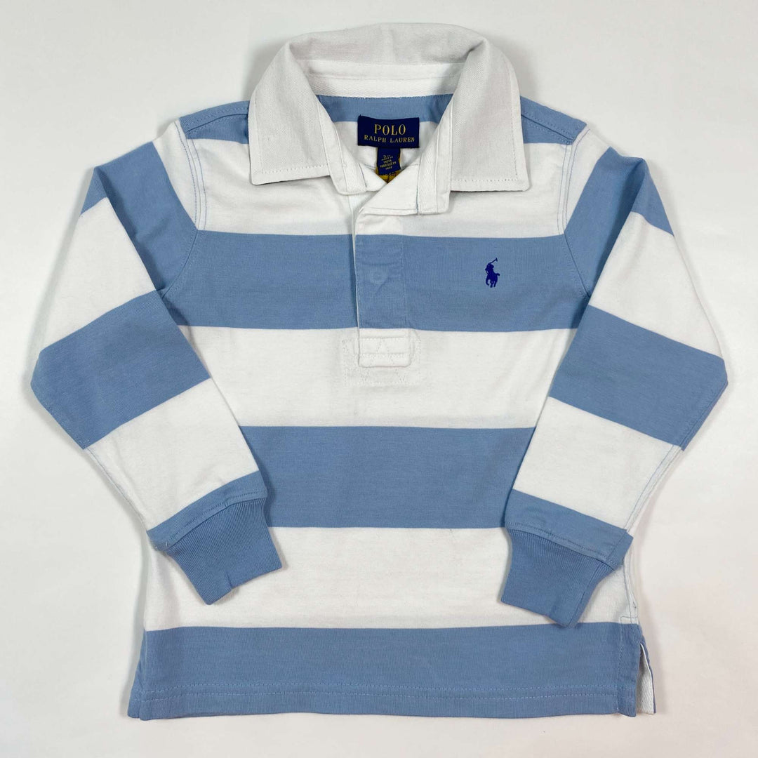 Ralph Lauren light blue rugby shirt Second Season 3Y 1