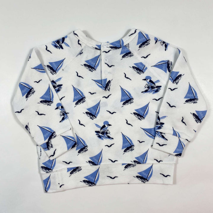 Ralph Lauren sail boat print sweatshirt Second Season 24M 3