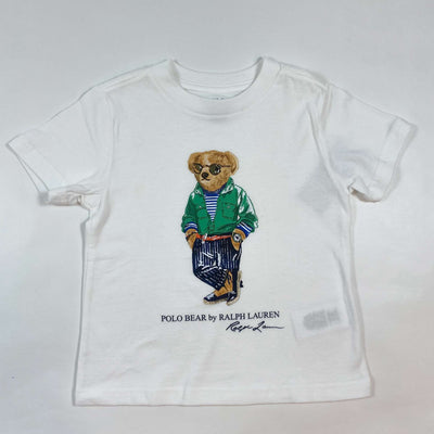 Ralph Lauren white teddy print t-shirt Second Season diff. sizes 1