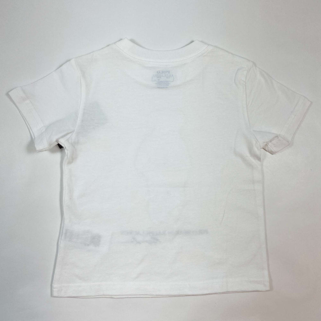 Ralph Lauren white teddy print t-shirt Second Season diff. sizes 3