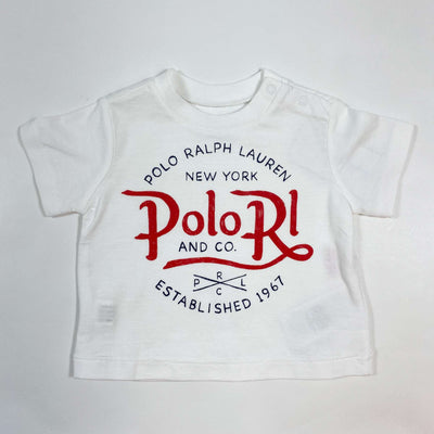 Ralph Lauren polo print baby t-shirt Second Season 3M/60 1