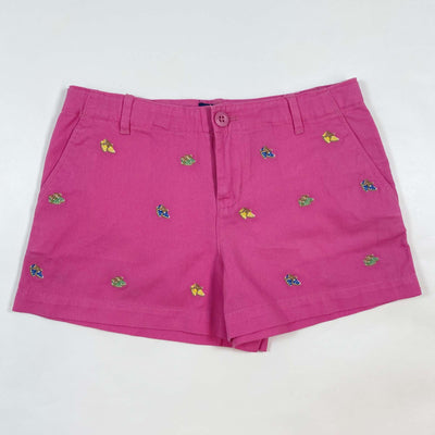 Ralph Lauren pink espadrille embroidered chino shorts Second Season 10Y 1