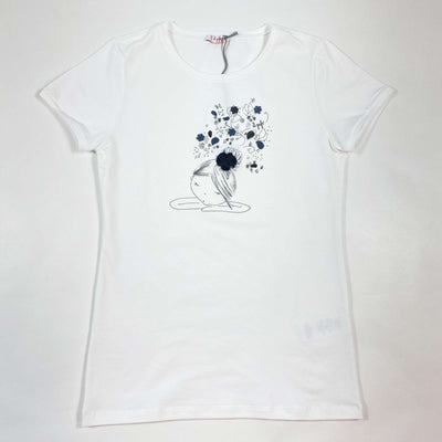 Il Gufo white short-sleeved girl t-shirt Second Season 10Y 1