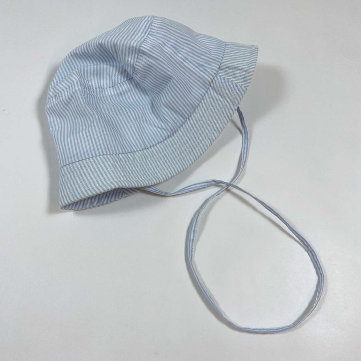 Catya light blue stripe baby sun hat Second Season 44 1