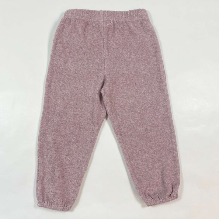 Serendipity Organics purple terry sweatpants Second Season 92/2Y 3