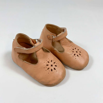 Easy Peasy peach pink leather shoes 23 1