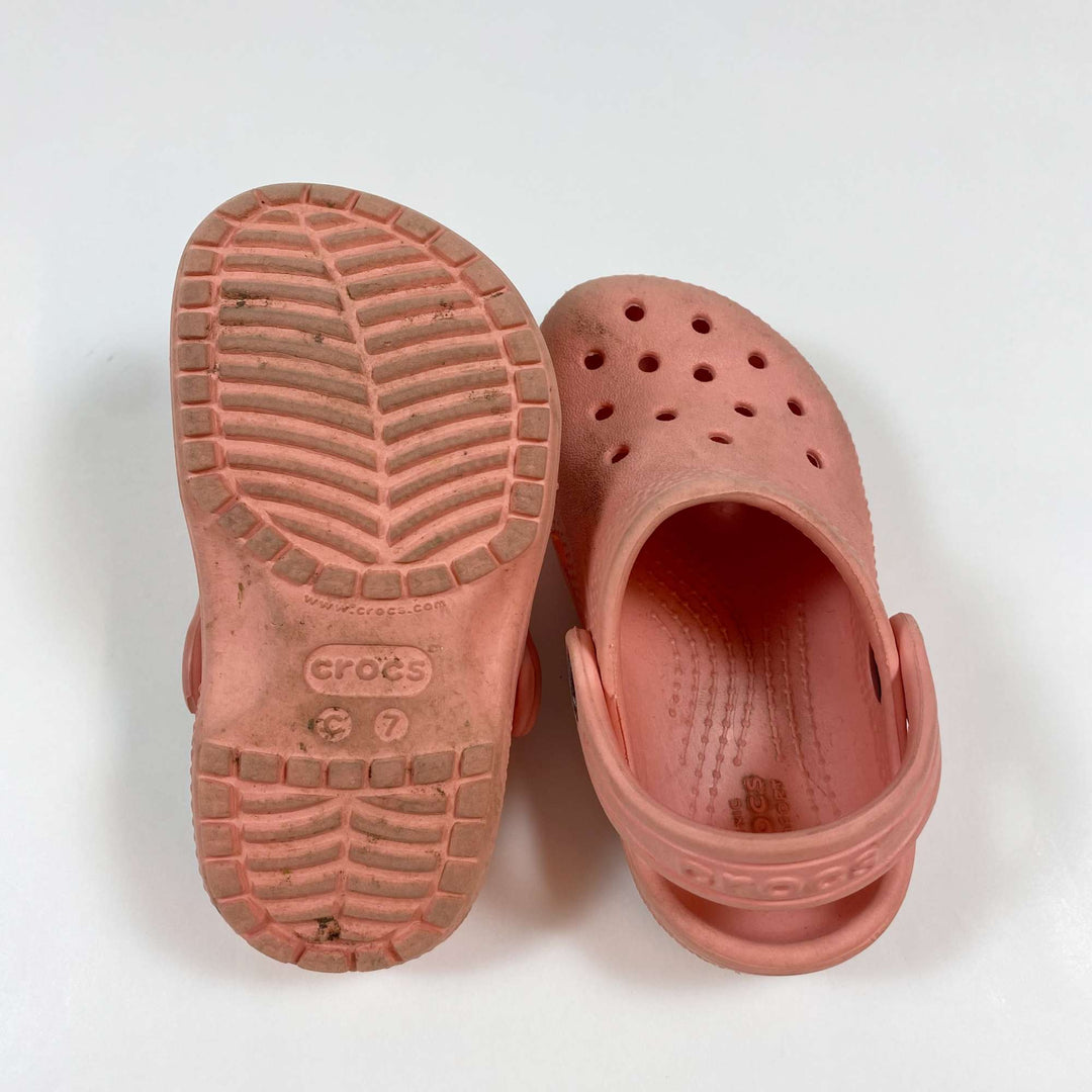 Crocs coral clogs 7/23-24 2