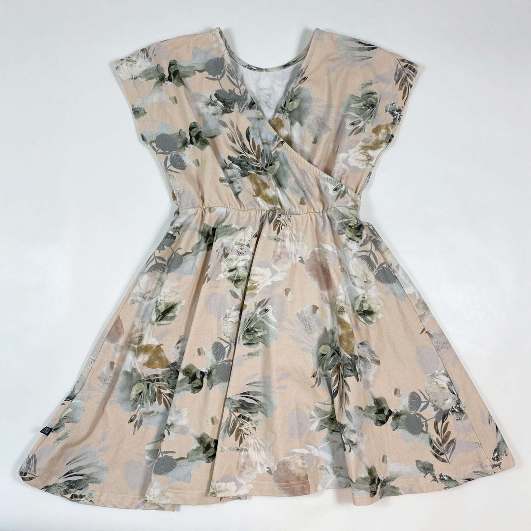 Kaiko floral jersey summer dress 110/116 2