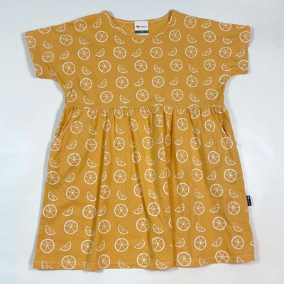 l'Asticot orange citrus print Vivi summer dress 5Y 1