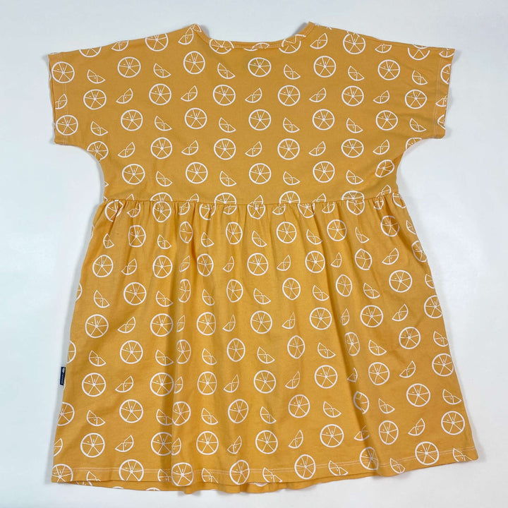 l'Asticot orange citrus print Vivi summer dress 5Y 3