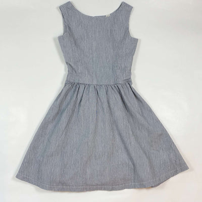 Popolino fine stripe organic cotton cutout summer dress 122-128/6-8Y 1