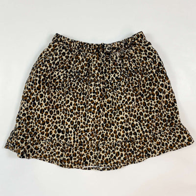 Zara leopard print corduroy skirt 8Y/128 1