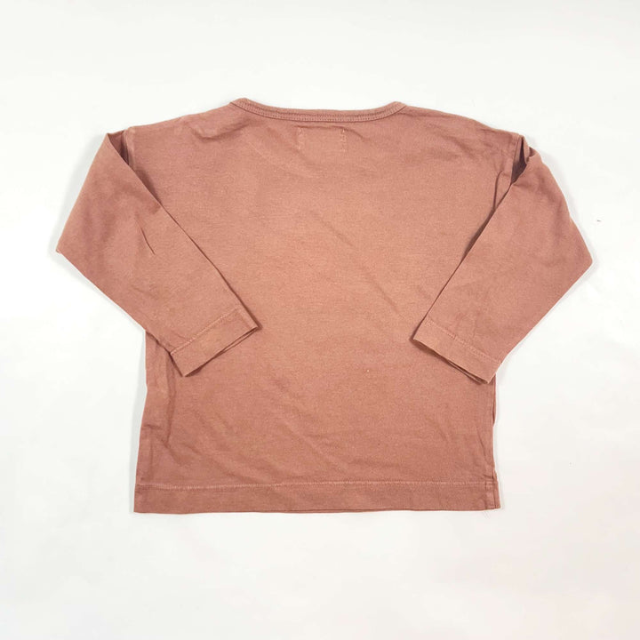 Bobo Choses terracotta Lucky Star Distribuor longsleeve 12-18M/80cm 2