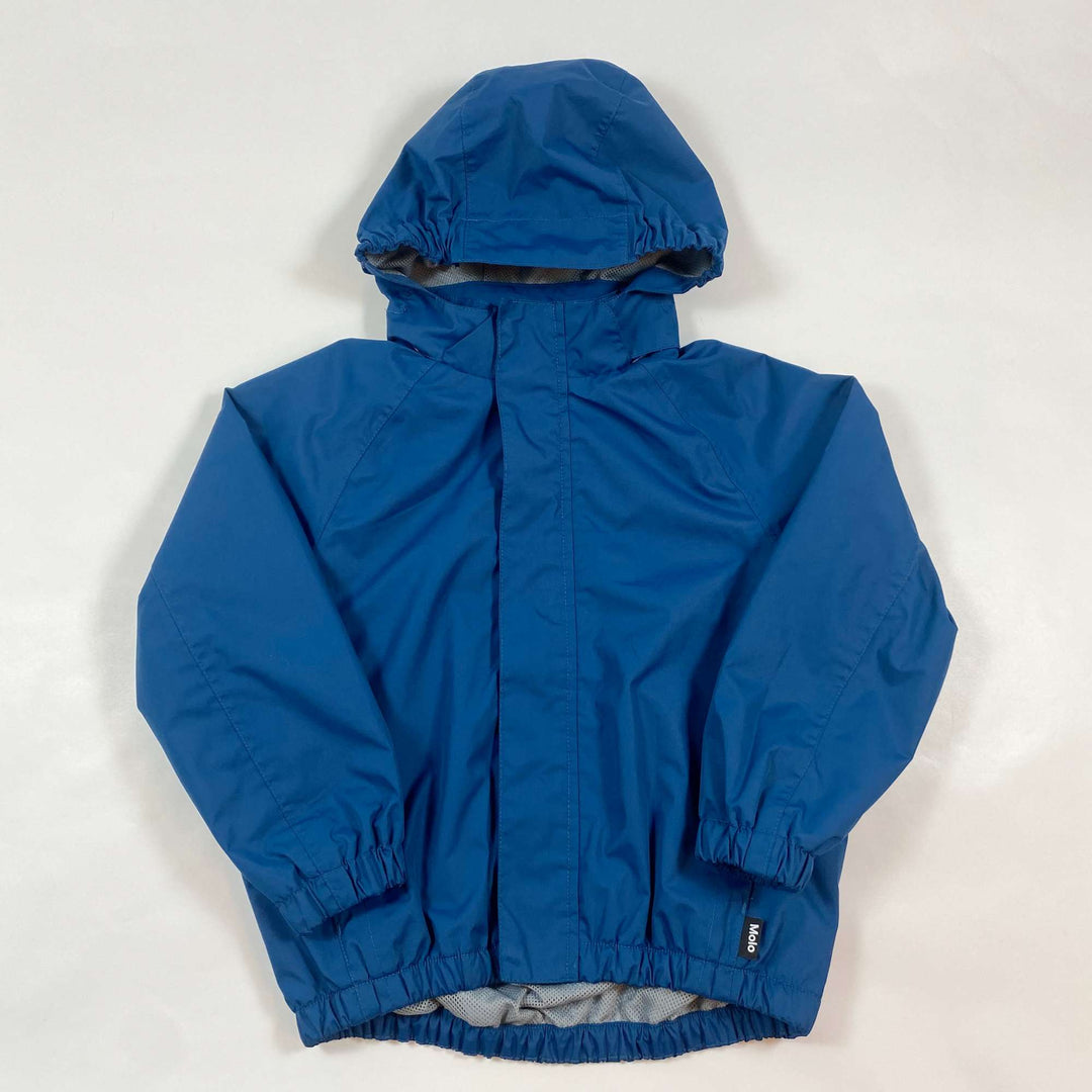 Molo dark teal rain jacket 98/104 1