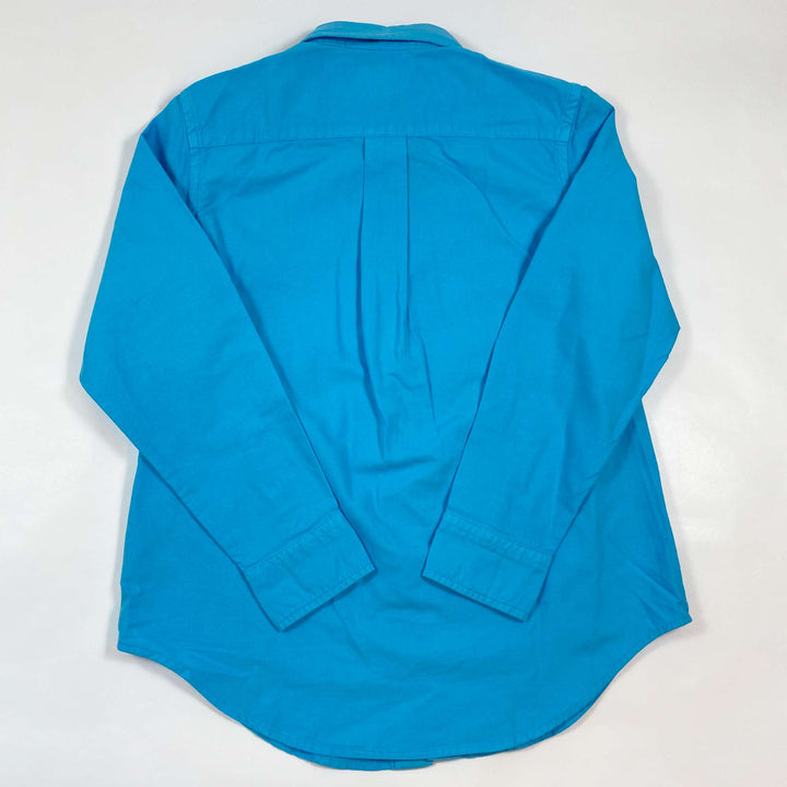 Ralph Lauren turquoise button down shirt Second Season 10-12Y 3