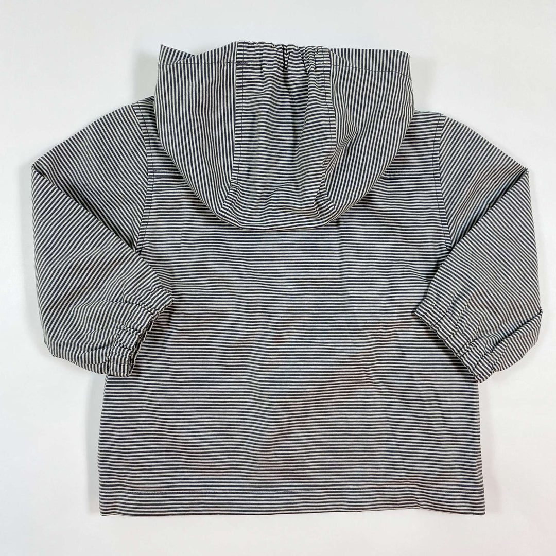Petit Bateau striped hooded wind jacket 24M/85 3