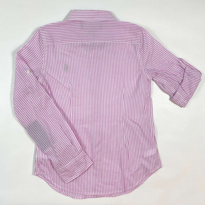 Ralph Lauren pink striped button down shirt Second Season 8Y 2
