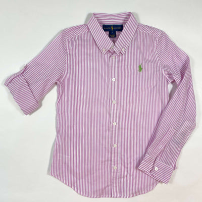 Ralph Lauren pink striped button down shirt Second Season 8Y 1