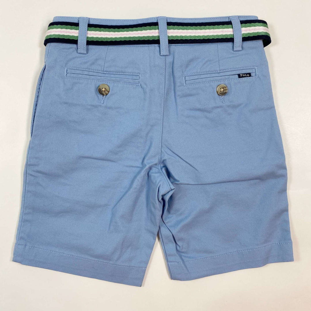 Ralph Lauren sky blue belted chino shorts Second Season 4Y 2