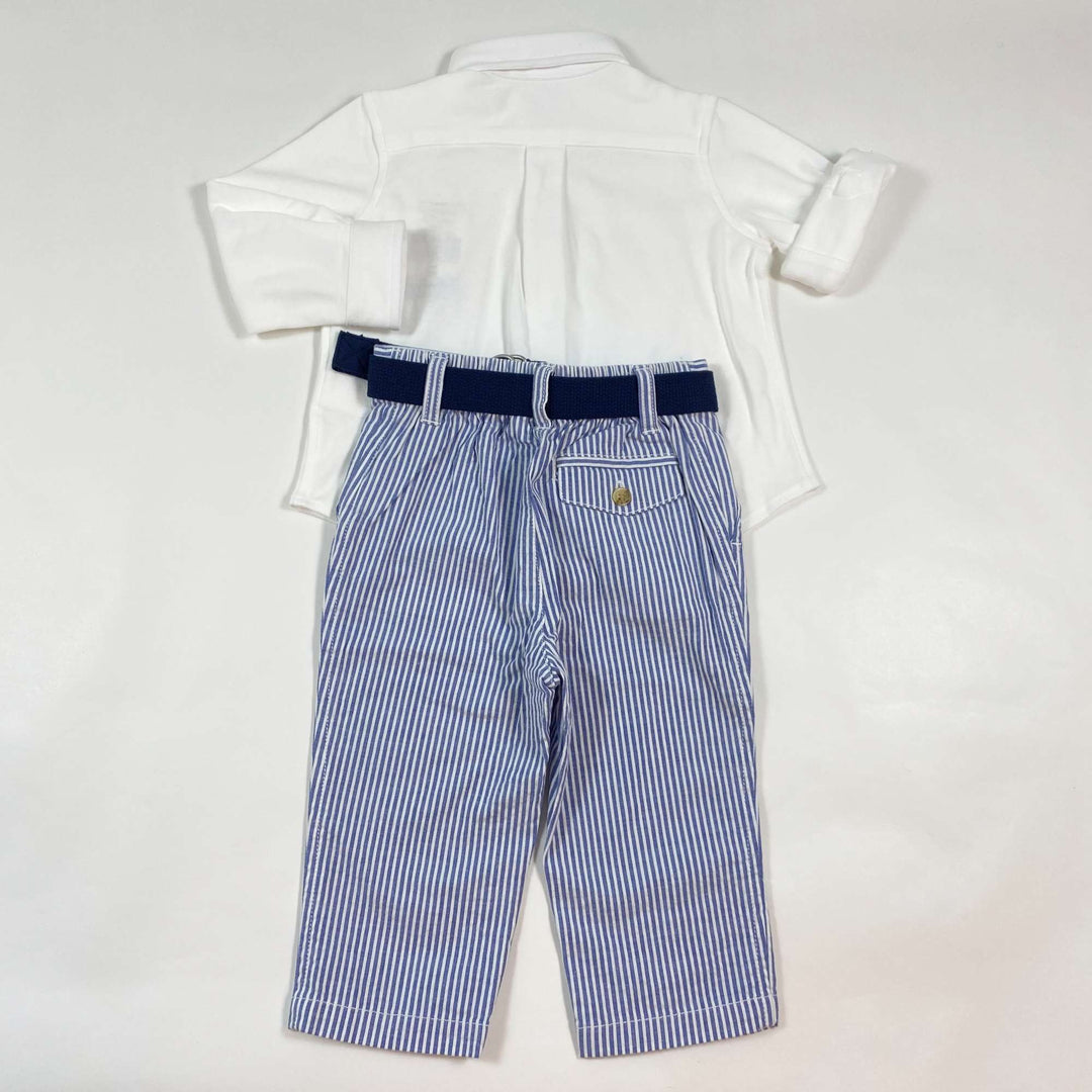 Ralph Lauren festive boy summer set with trousers Second Season 9M 2