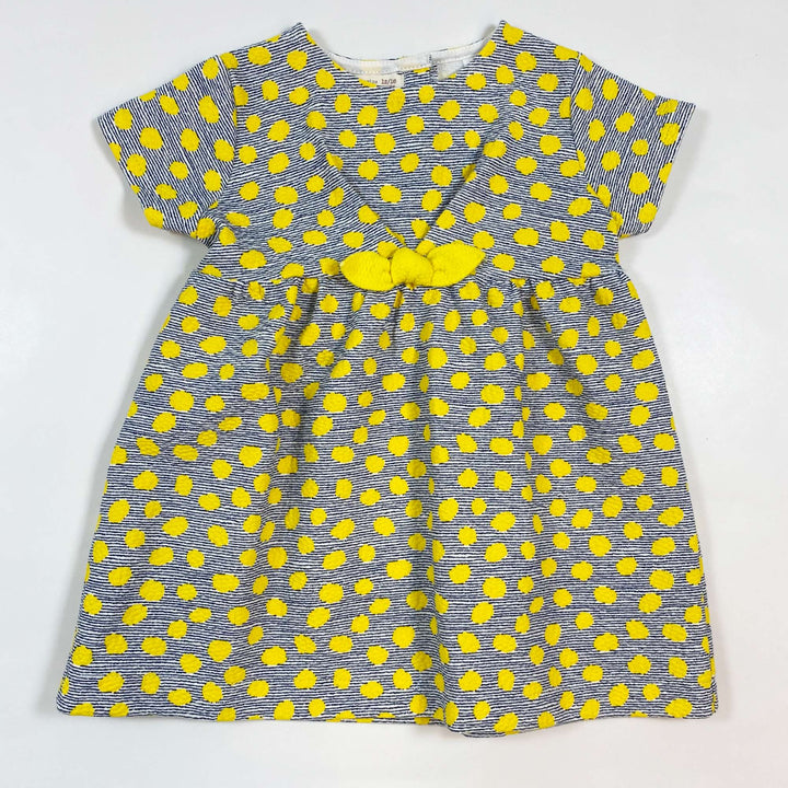 Zara yellow spot summer dress 12-18M/86 1