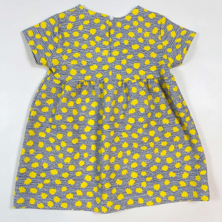 Zara yellow spot summer dress 12-18M/86 2