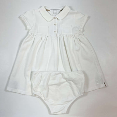 Burberry white dress and bloomer set 12M/80 1