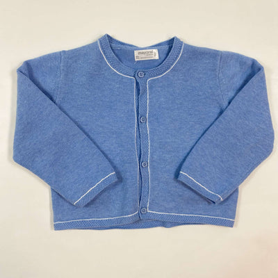 Mayoral blue cotton cardigan 18M/86 1