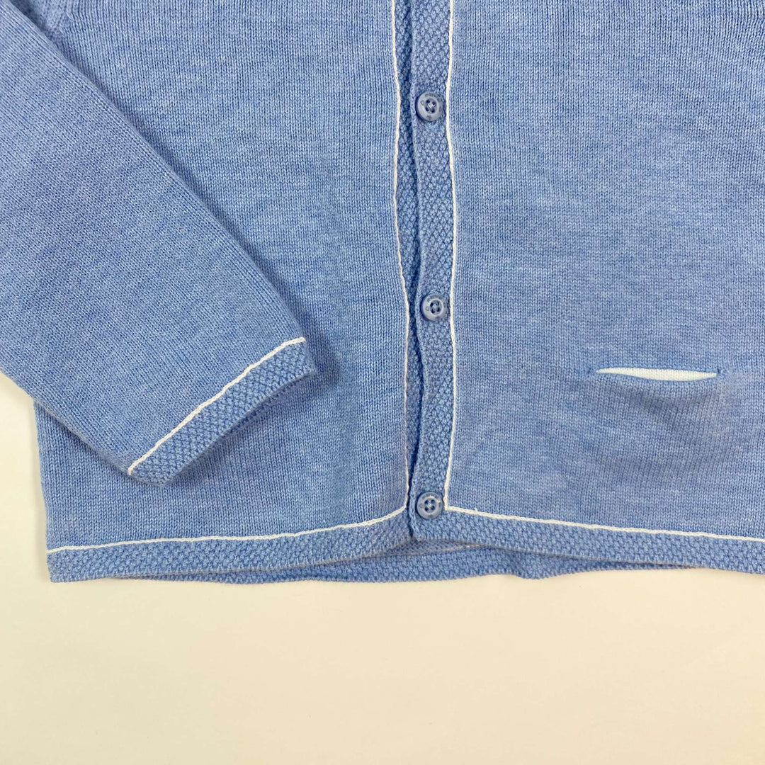 Mayoral blue cotton cardigan 18M/86 2