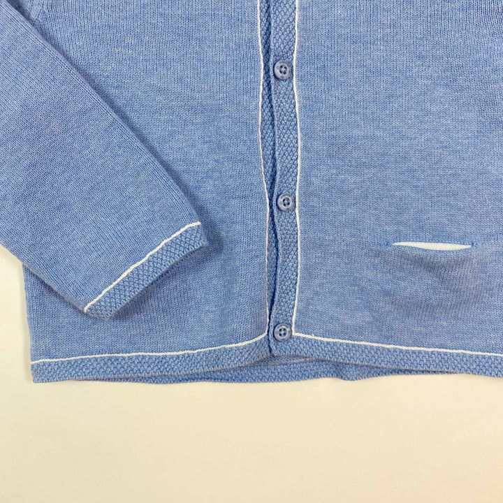 Mayoral blue cotton cardigan 18M/86 2