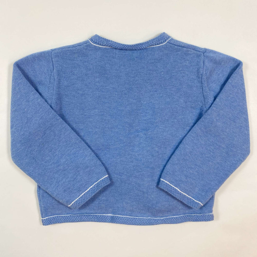 Mayoral blue cotton cardigan 18M/86 3