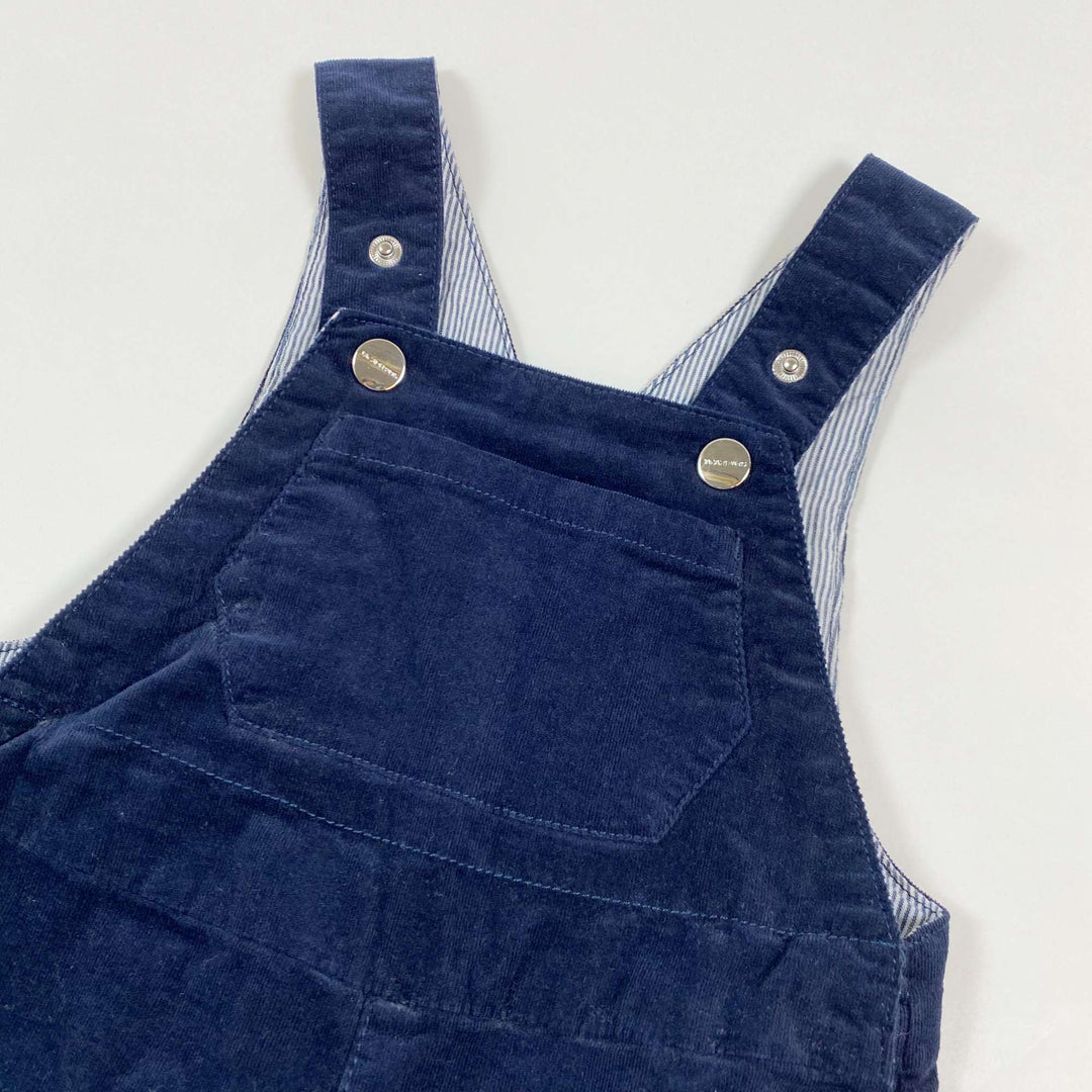 Jacadi navy dungarees 18M/81 2