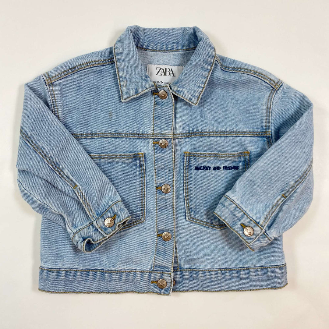 Zara Disney denim jacket 18-24M/92 1