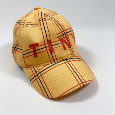 Tinycottons check cap yellow/red Second Season M/50-52 1