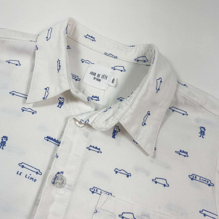 Filou & Friends Le Limo print shirt 6Y 2