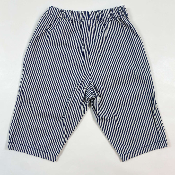 Petit Bateau striped organic cotton trousers 12M/74 2