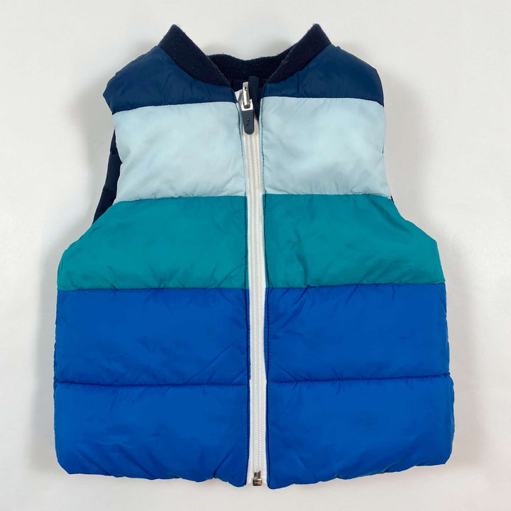 Jacadi warm reversible gilet 18M 1