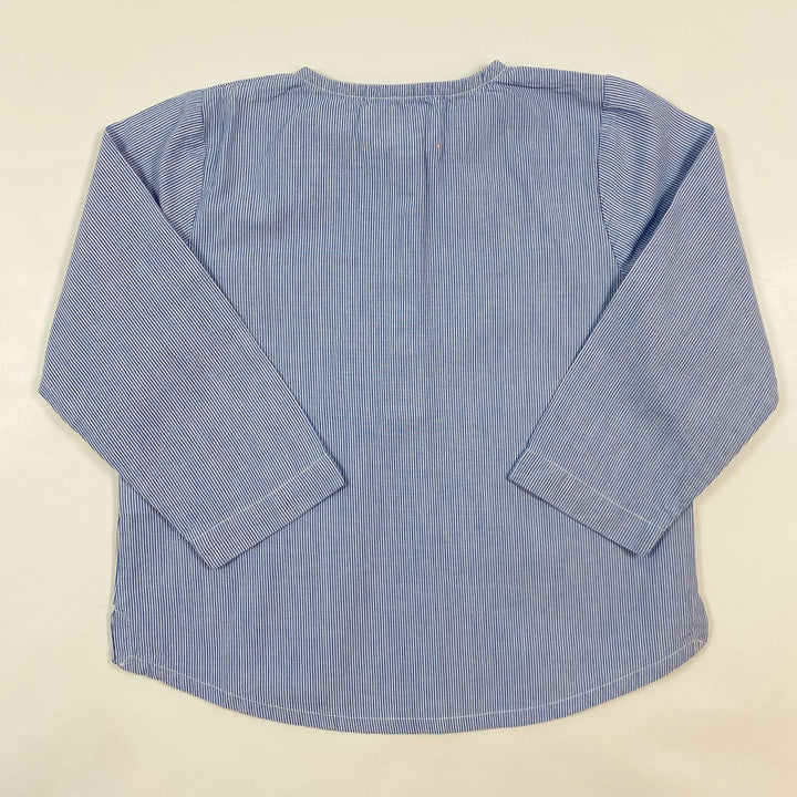 Bonheur du Jour blue striped shirt 18M/86 2