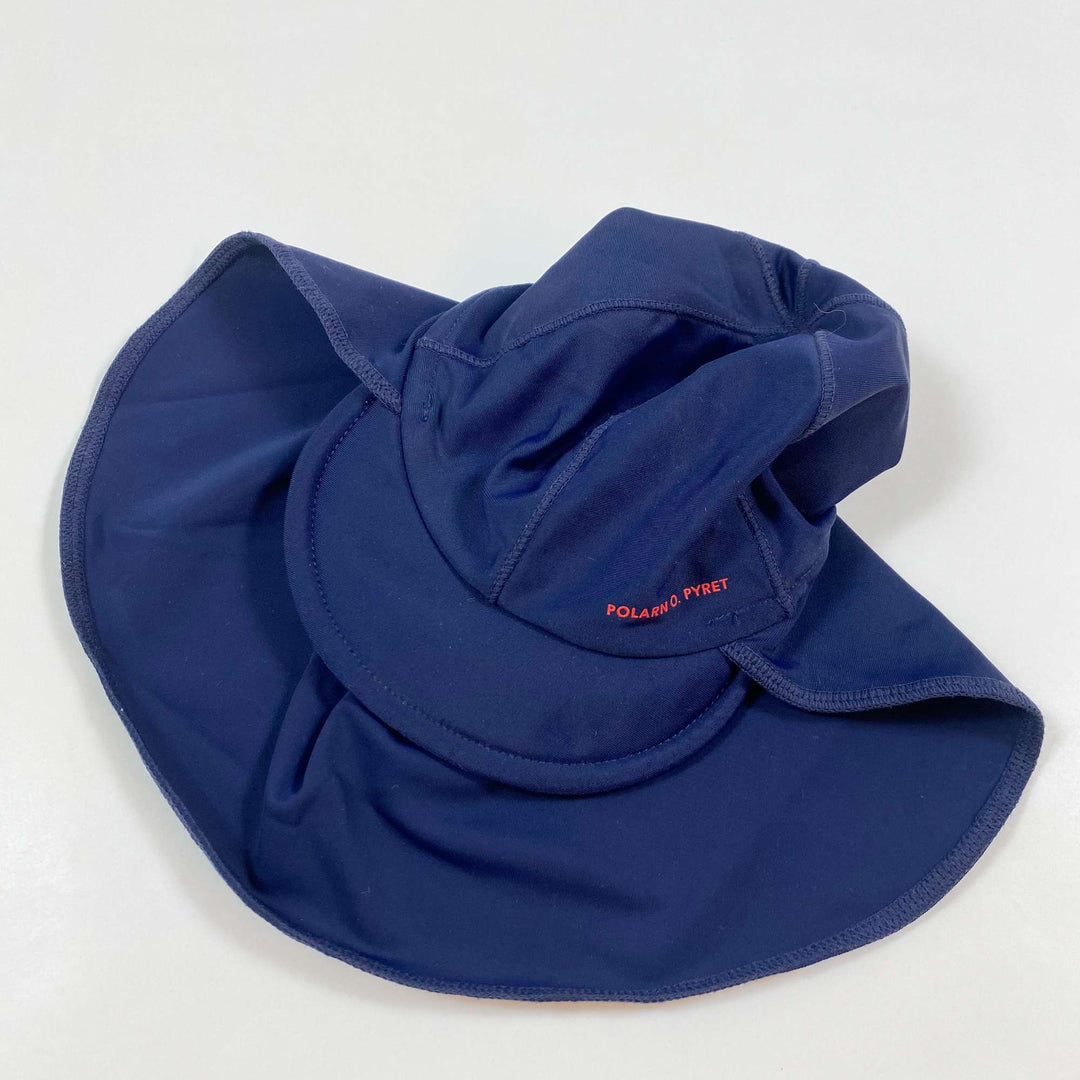 Polarn O. Pyret navy swim hat 44-46/4-9M 1