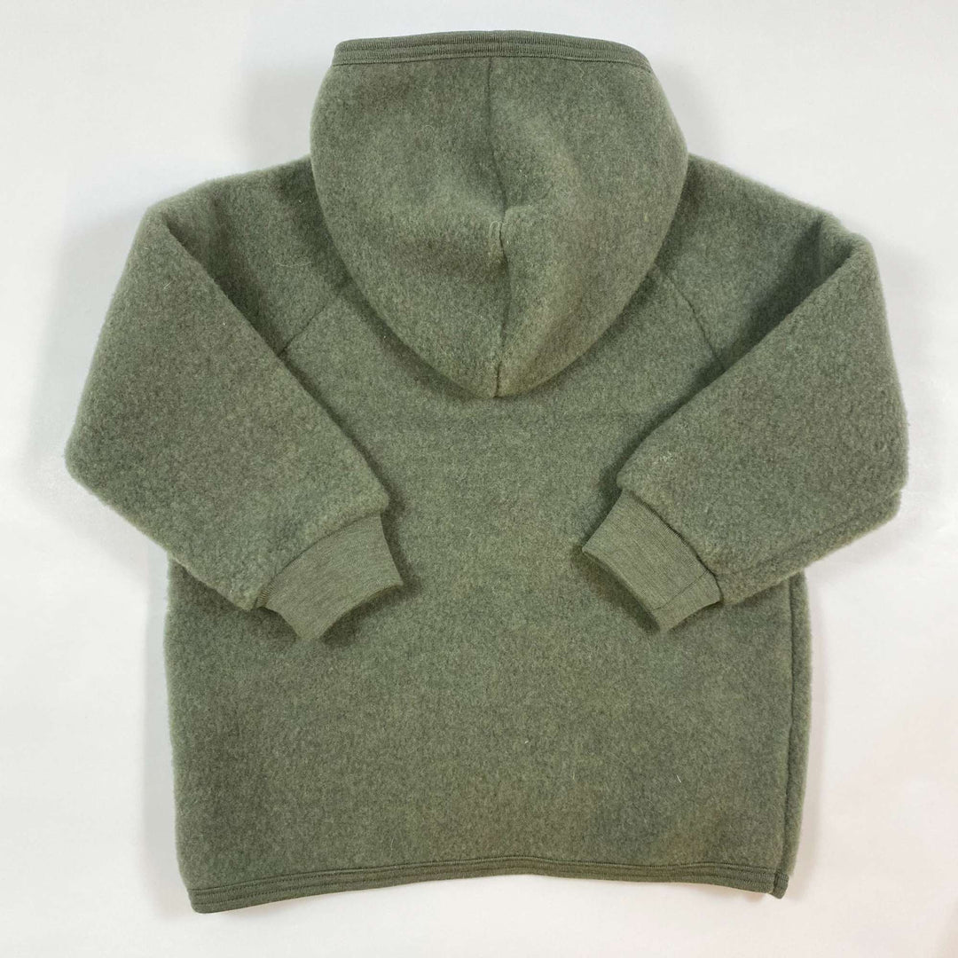 Engel forest green classic wool jacket 98/104 2