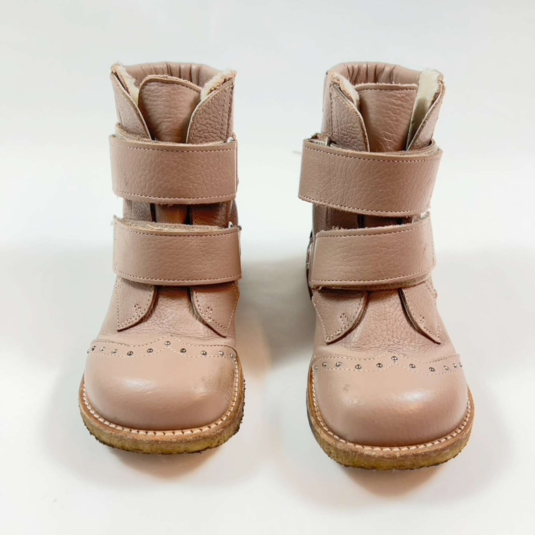 Angulus vintage pink Tex leather boots 29 2