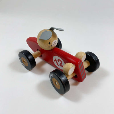 Plan Toys red bunny car one size 1
